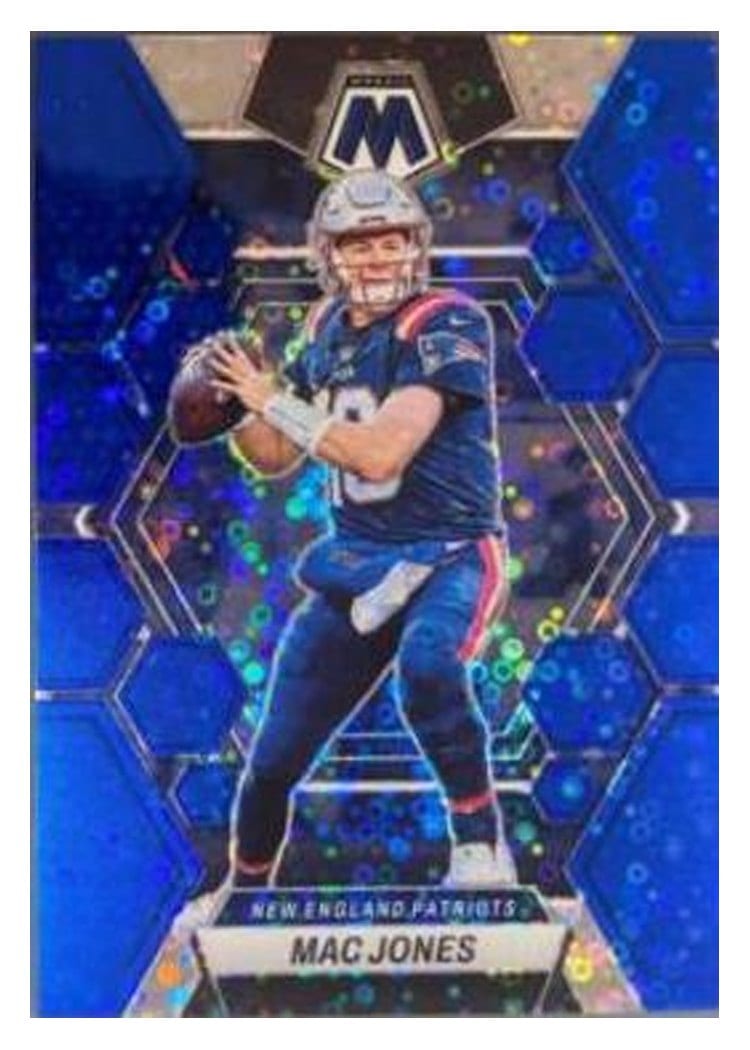 2023 Panini Mosaic Base Set Mac Jones #160 card