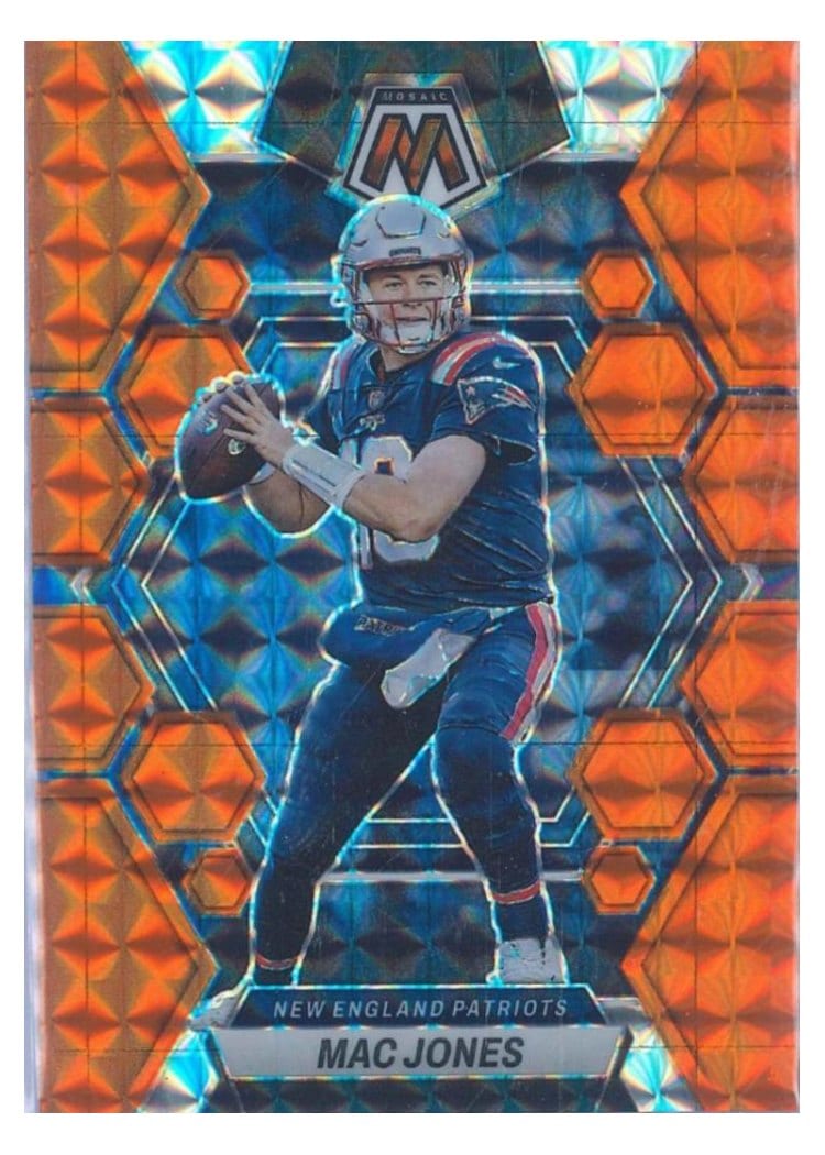 2023 Panini Mosaic Base Set Mac Jones #160 card