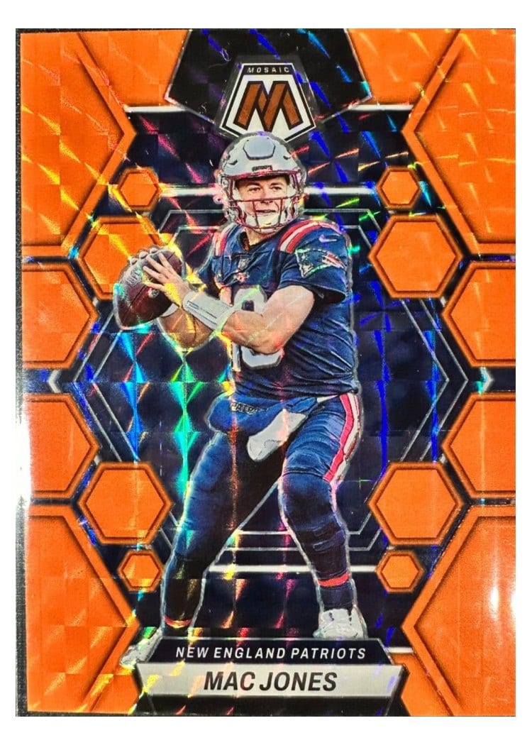 2023 Panini Mosaic Base Set Mac Jones #160 card
