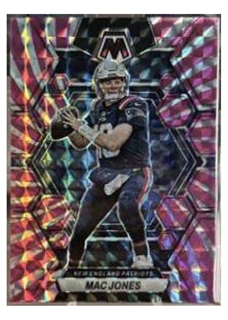 2023 Panini Mosaic Base Set Mac Jones #160 card