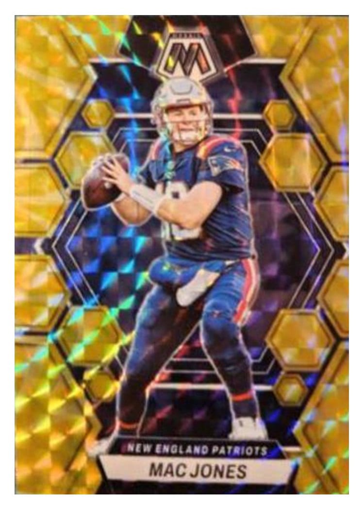 2023 Panini Mosaic Base Set Mac Jones #160 card