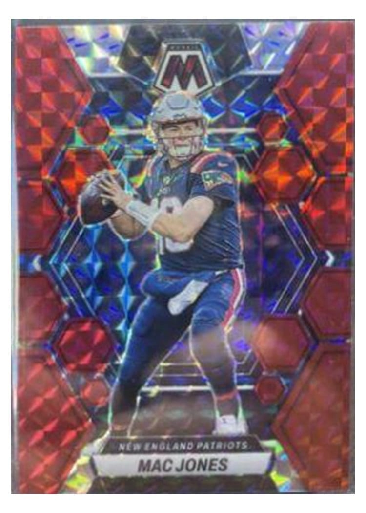 2023 Panini Mosaic Base Set Mac Jones #160 card