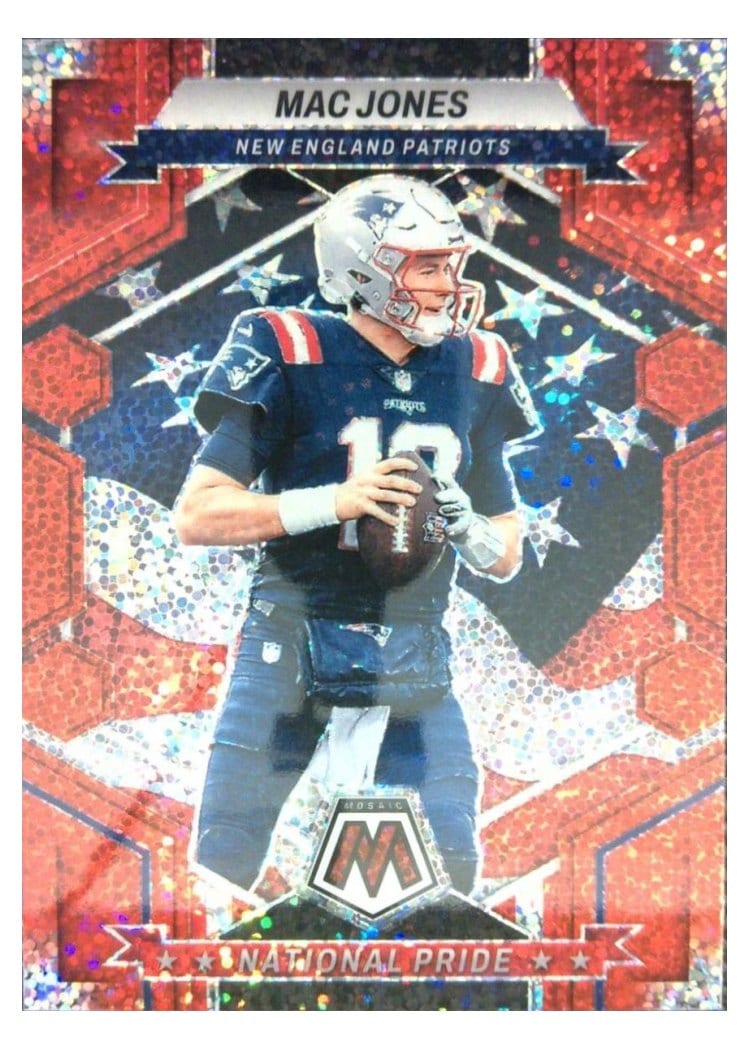 2023 Panini Mosaic Base Set Mac Jones #160 card