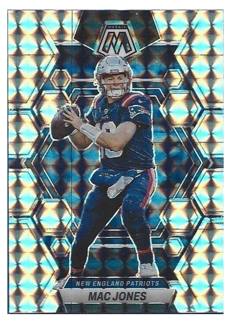 2023 Panini Mosaic Base Set Mac Jones #160 card