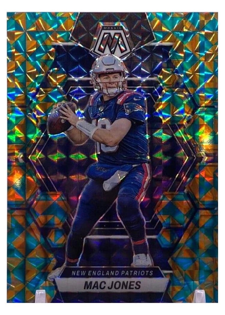 2023 Panini Mosaic Base Set Mac Jones #160 card