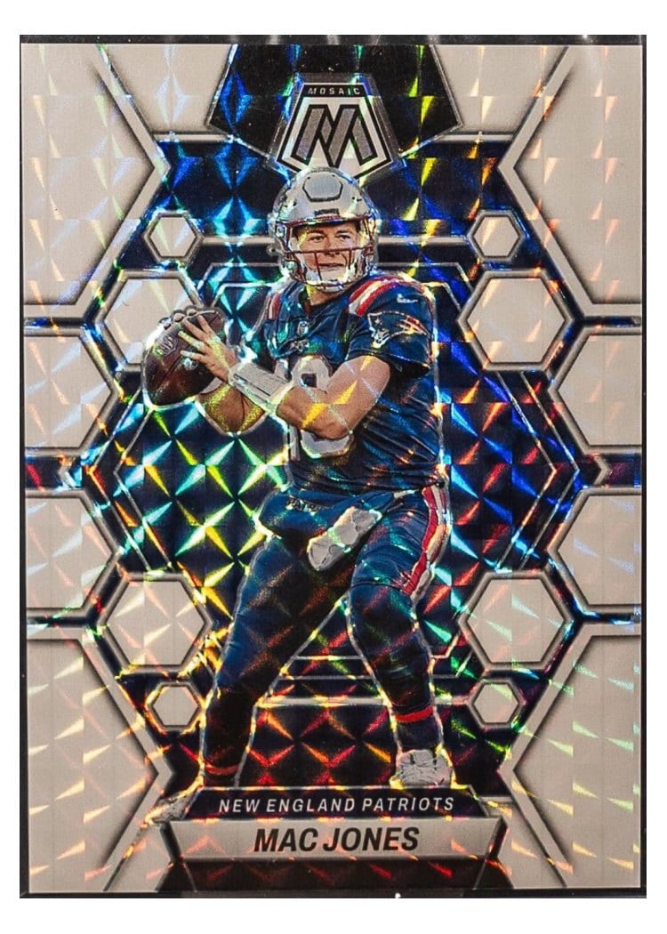 2023 Panini Mosaic Base Set Mac Jones #160 card
