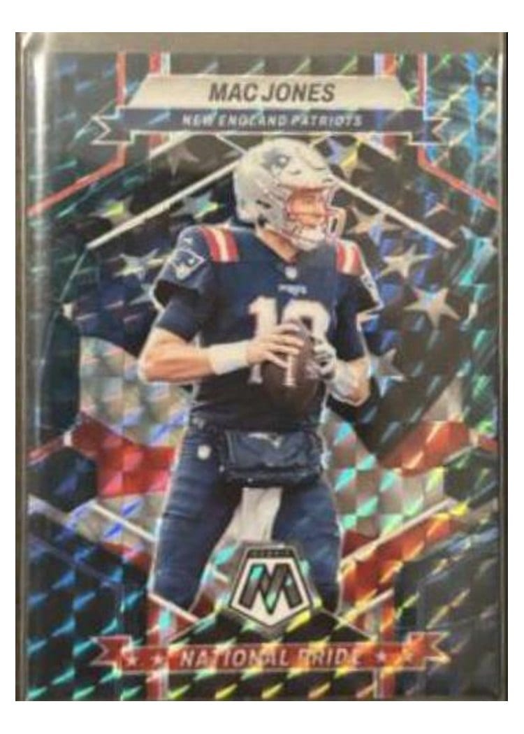2023 Panini Mosaic Base Set Mac Jones #261 card
