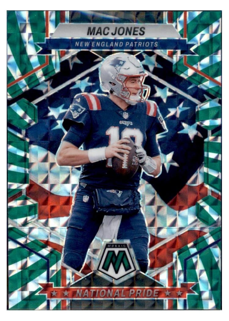 2023 Panini Mosaic Base Set Mac Jones #261 card