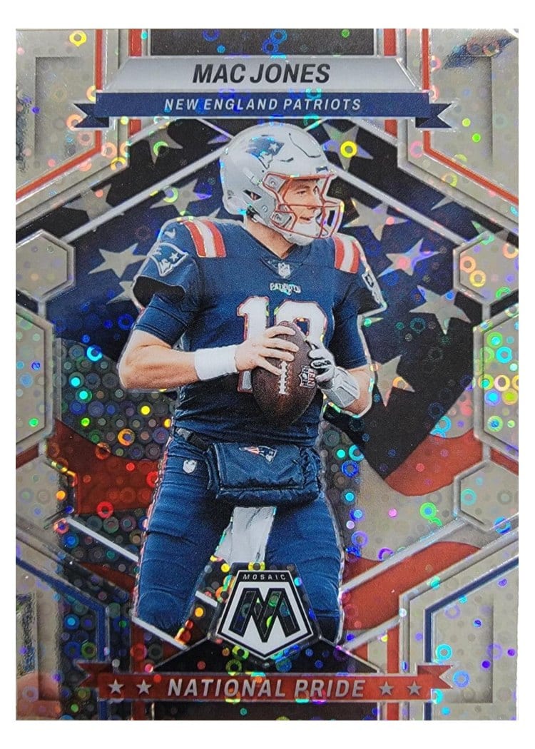 2023 Panini Mosaic Base Set Mac Jones #261 card