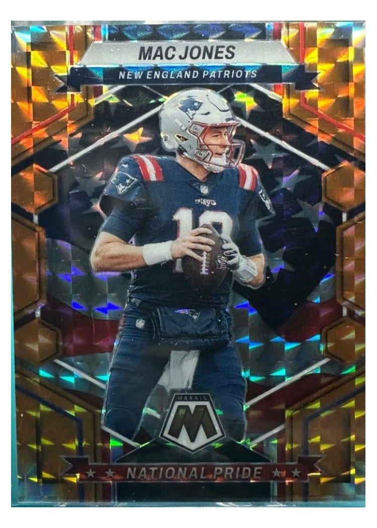 2023 Panini Mosaic Base Set Mac Jones #261 card