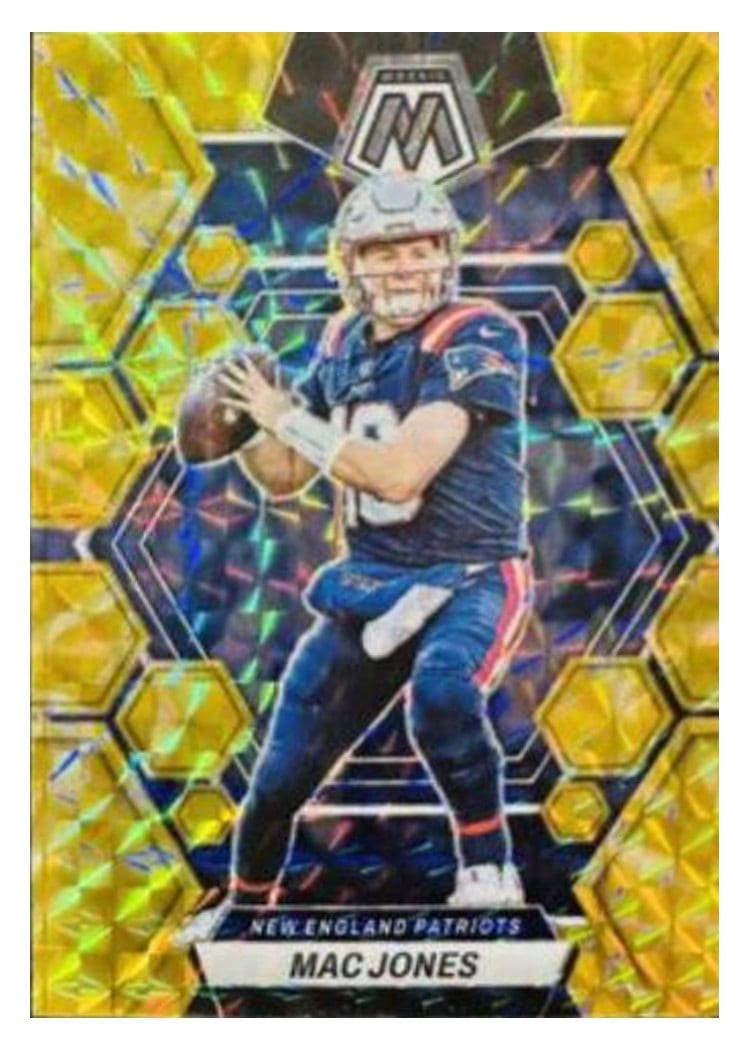 2023 Panini Mosaic Base Set Mac Jones #261 card