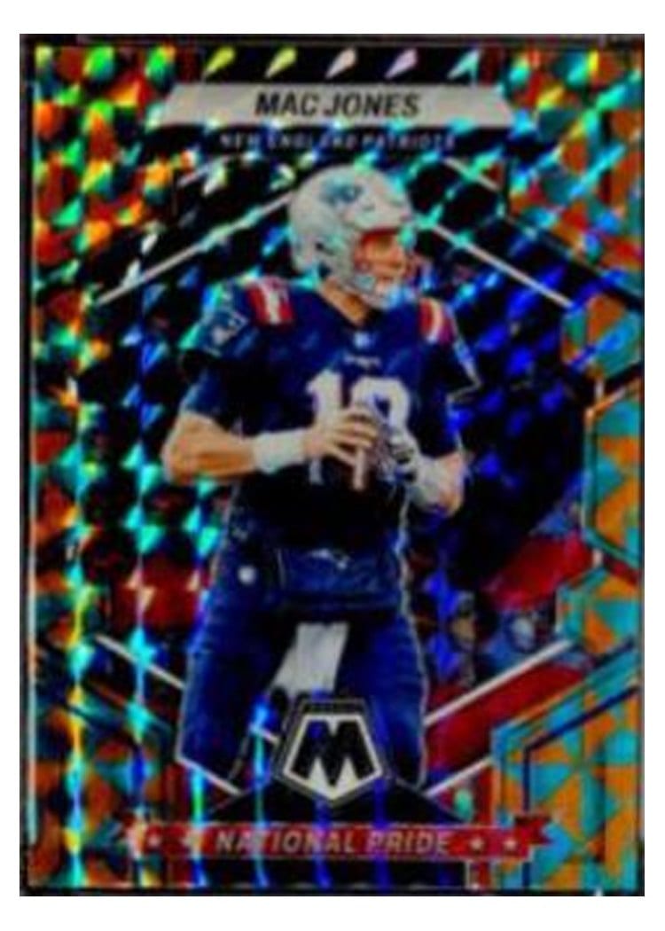 2023 Panini Mosaic Base Set Mac Jones #261 card