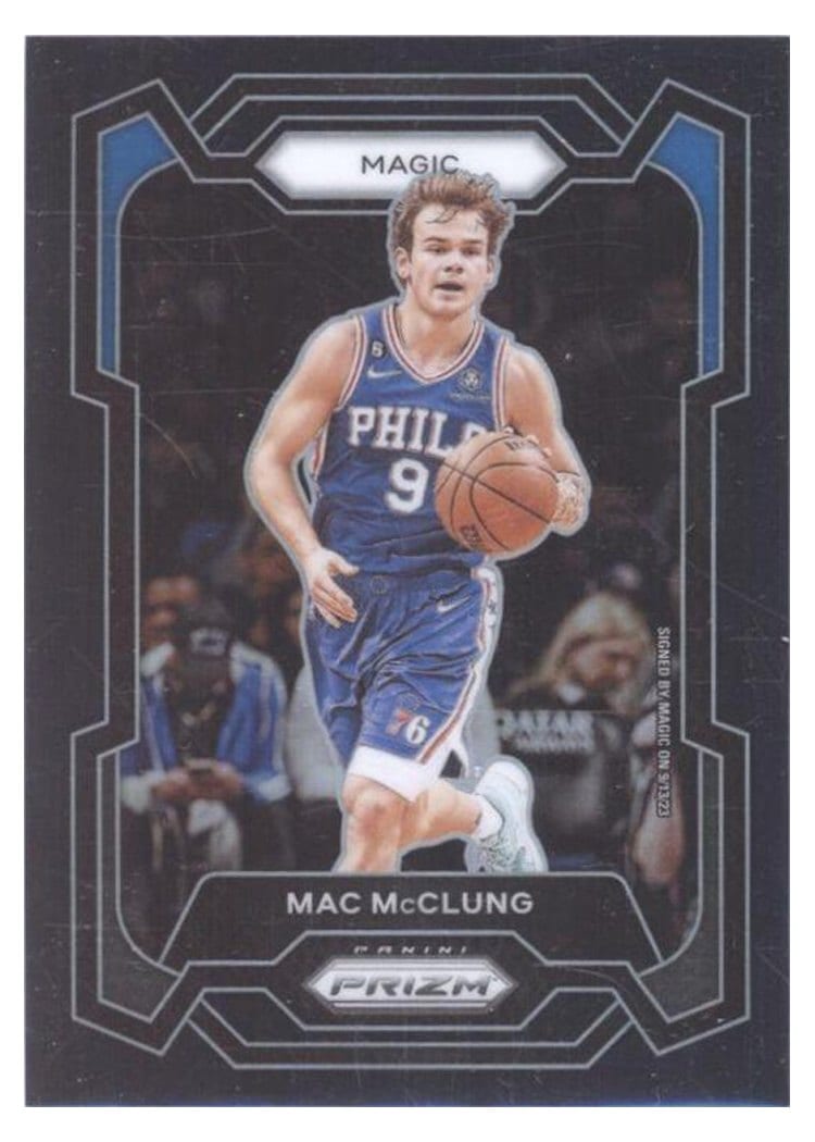 2023-24 Panini Prizm Base Set Mac McClung #258 card
