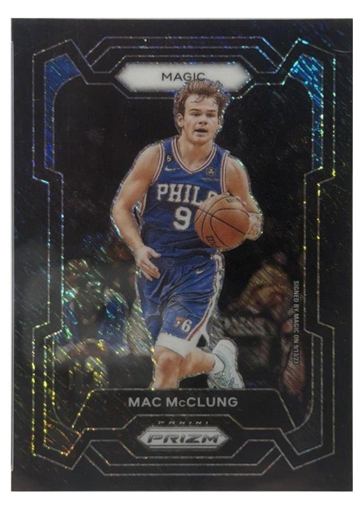 2023-24 Panini Prizm Base Set Mac McClung #258 card