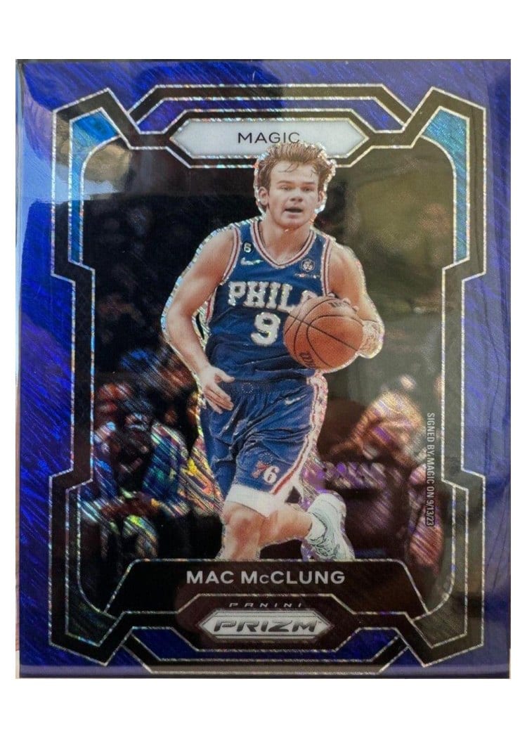 2023-24 Panini Prizm Base Set Mac McClung #258 card