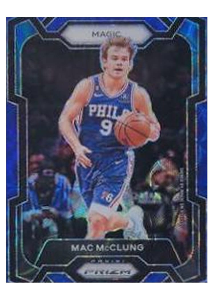 2023-24 Panini Prizm Base Set Mac McClung #258 card