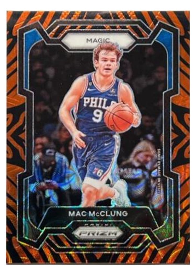 2023-24 Panini Prizm Base Set Mac McClung #258 card