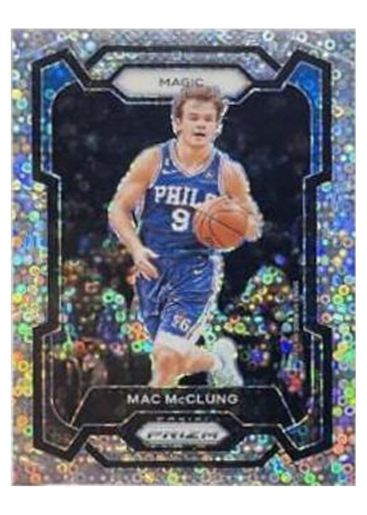 2023-24 Panini Prizm Base Set Mac McClung #258 card