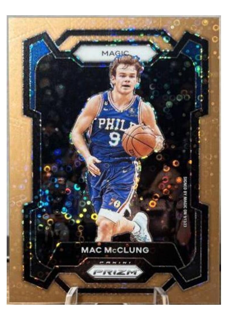 2023-24 Panini Prizm Base Set Mac McClung #258 card