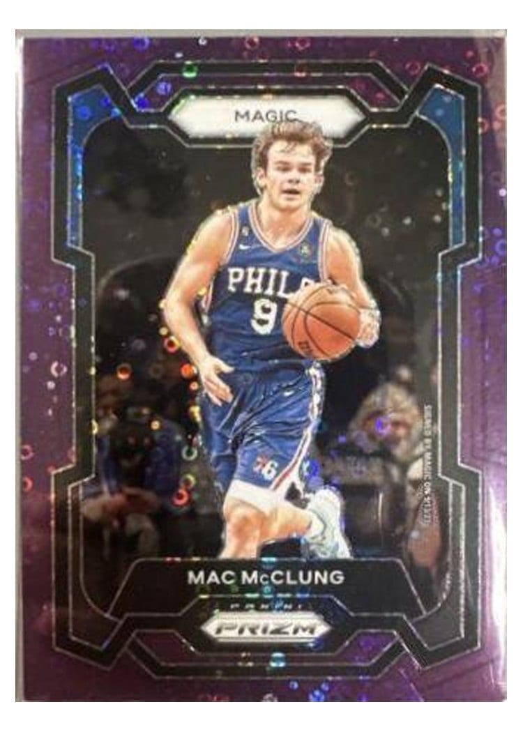 2023-24 Panini Prizm Base Set Mac McClung #258 card