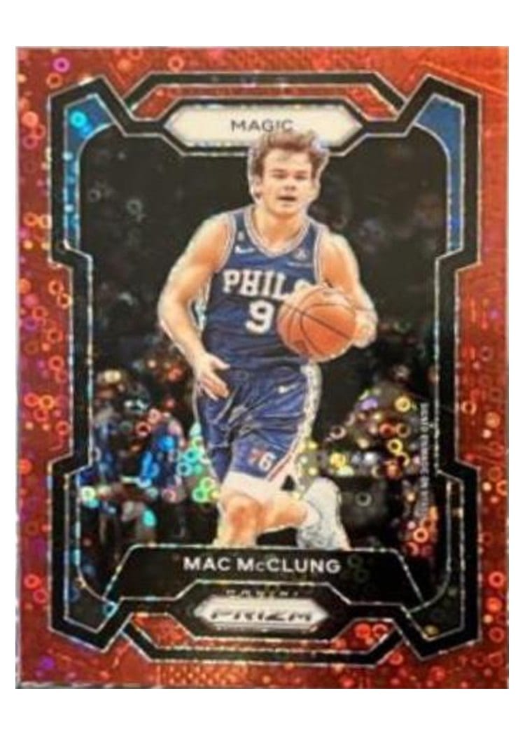 2023-24 Panini Prizm Base Set Mac McClung #258 card