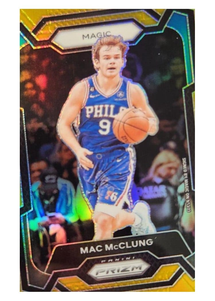2023-24 Panini Prizm Base Set Mac McClung #258 card