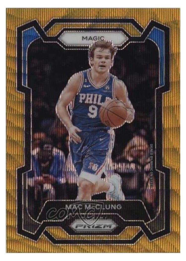 2023-24 Panini Prizm Base Set Mac McClung #258 card