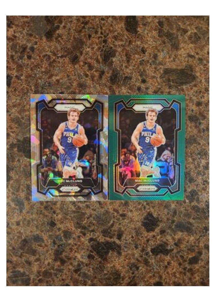 2023-24 Panini Prizm Base Set Mac McClung #258 card