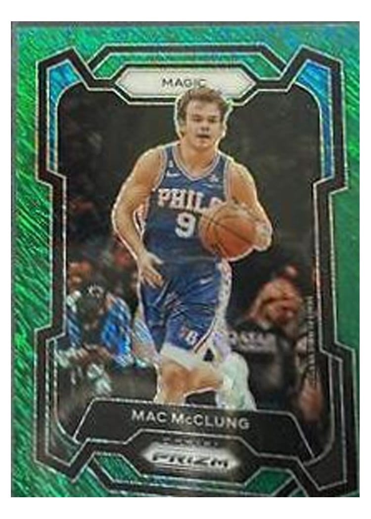 2023-24 Panini Prizm Base Set Mac McClung #258 card