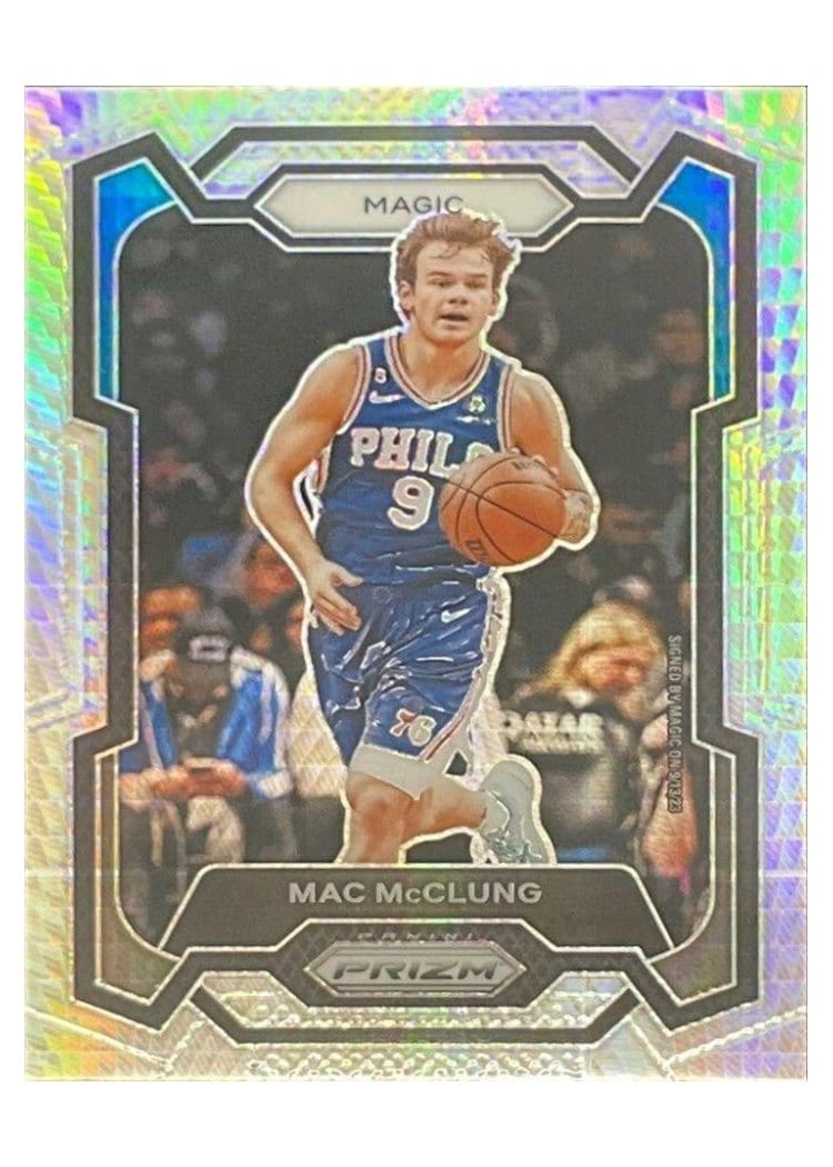 2023-24 Panini Prizm Base Set Mac McClung #258 card