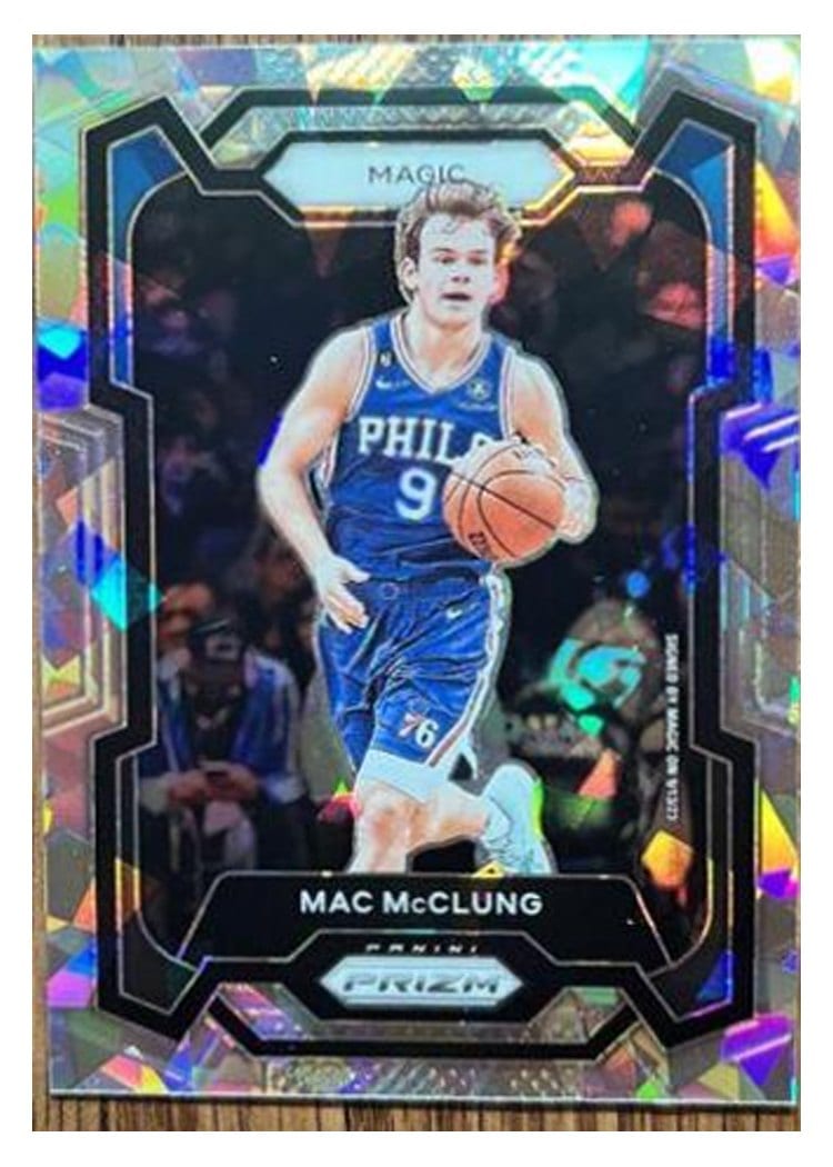 2023-24 Panini Prizm Base Set Mac McClung #258 card