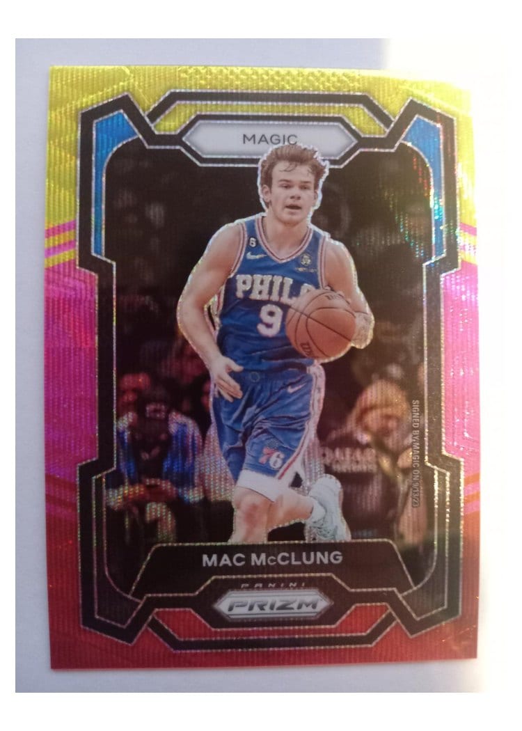 2023-24 Panini Prizm Base Set Mac McClung #258 card