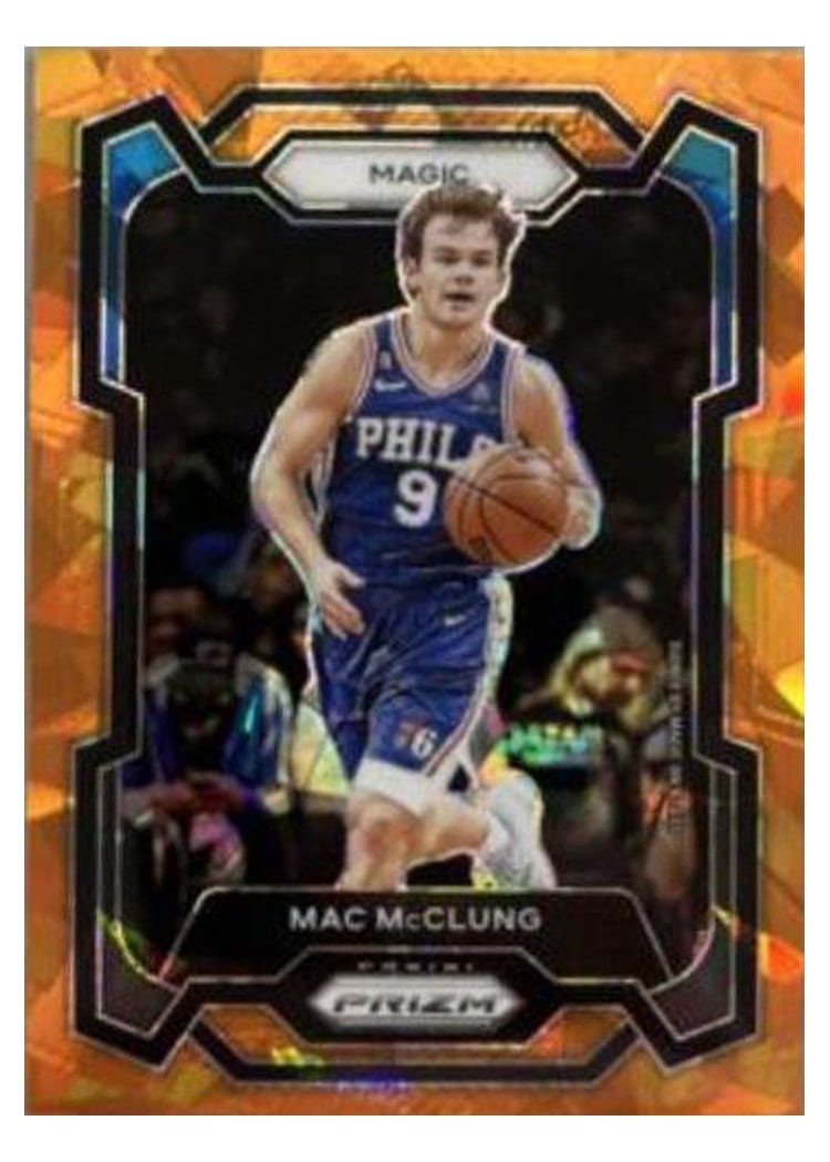2023-24 Panini Prizm Base Set Mac McClung #258 card