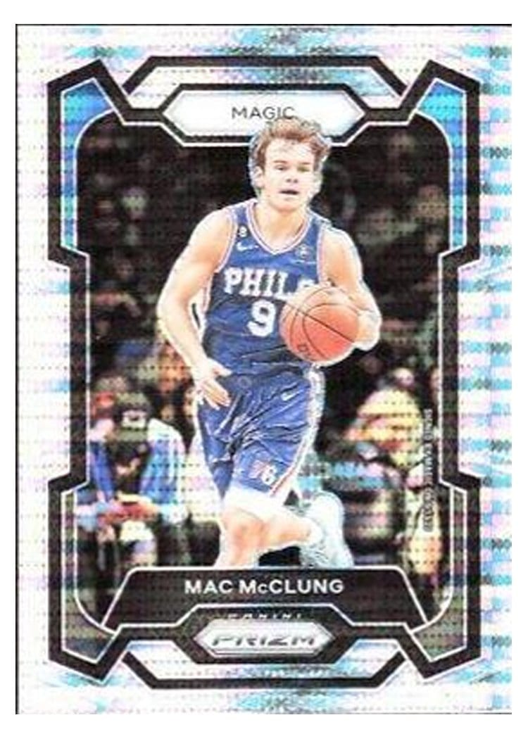 2023-24 Panini Prizm Base Set Mac McClung #258 card