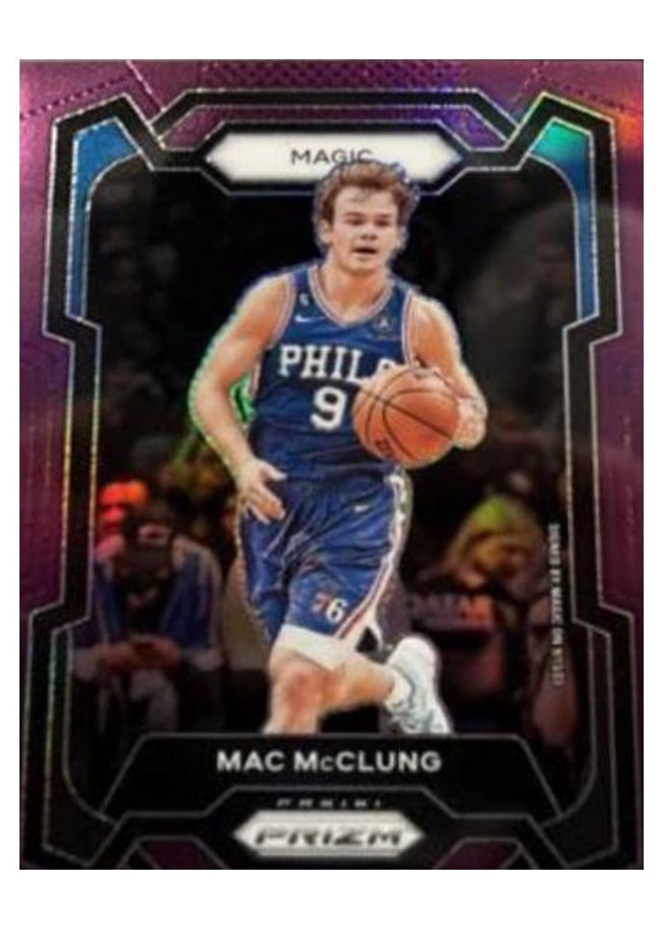 2023-24 Panini Prizm Base Set Mac McClung #258 card