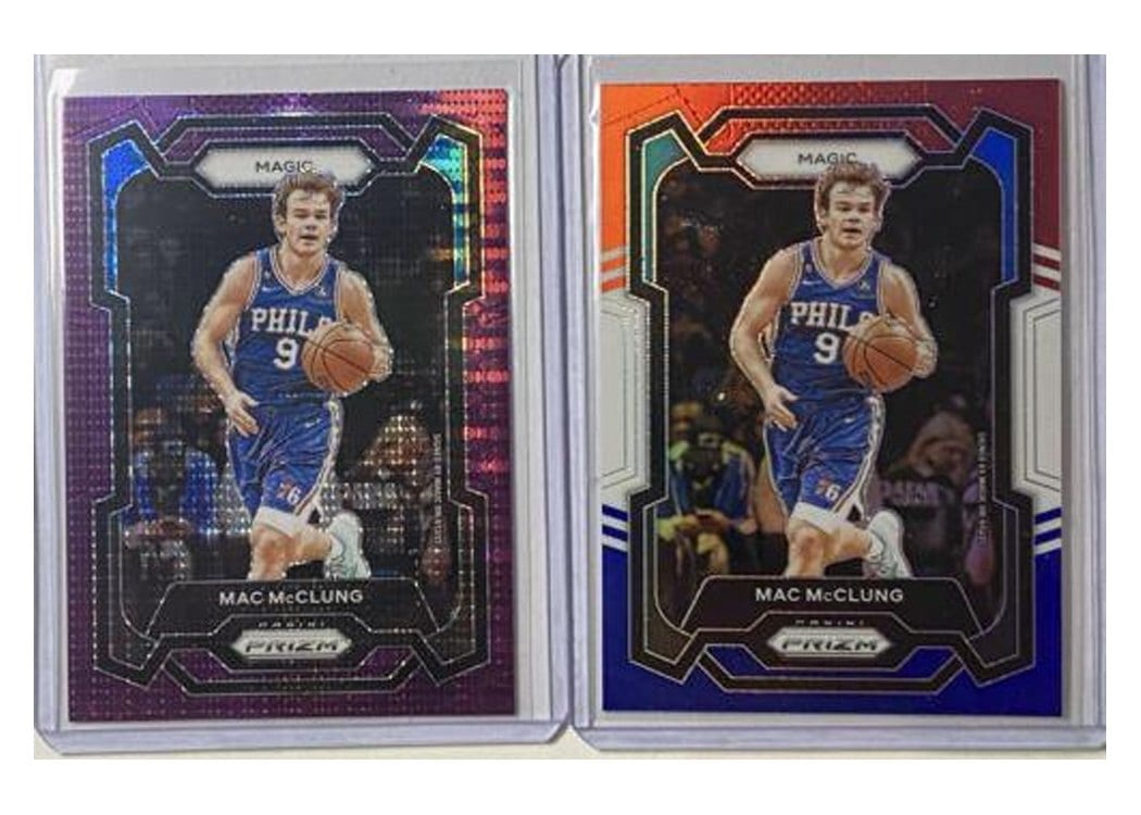 2023-24 Panini Prizm Base Set Mac McClung #258 card