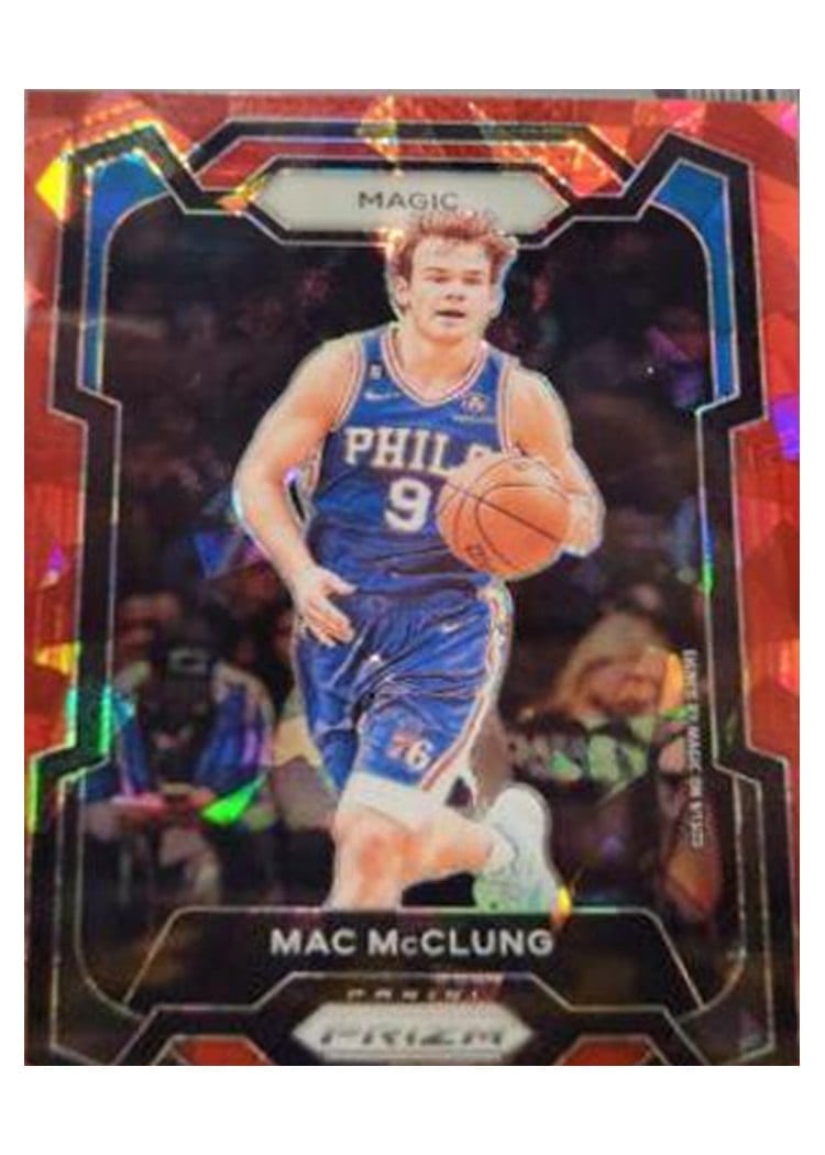 2023-24 Panini Prizm Base Set Mac McClung #258 card