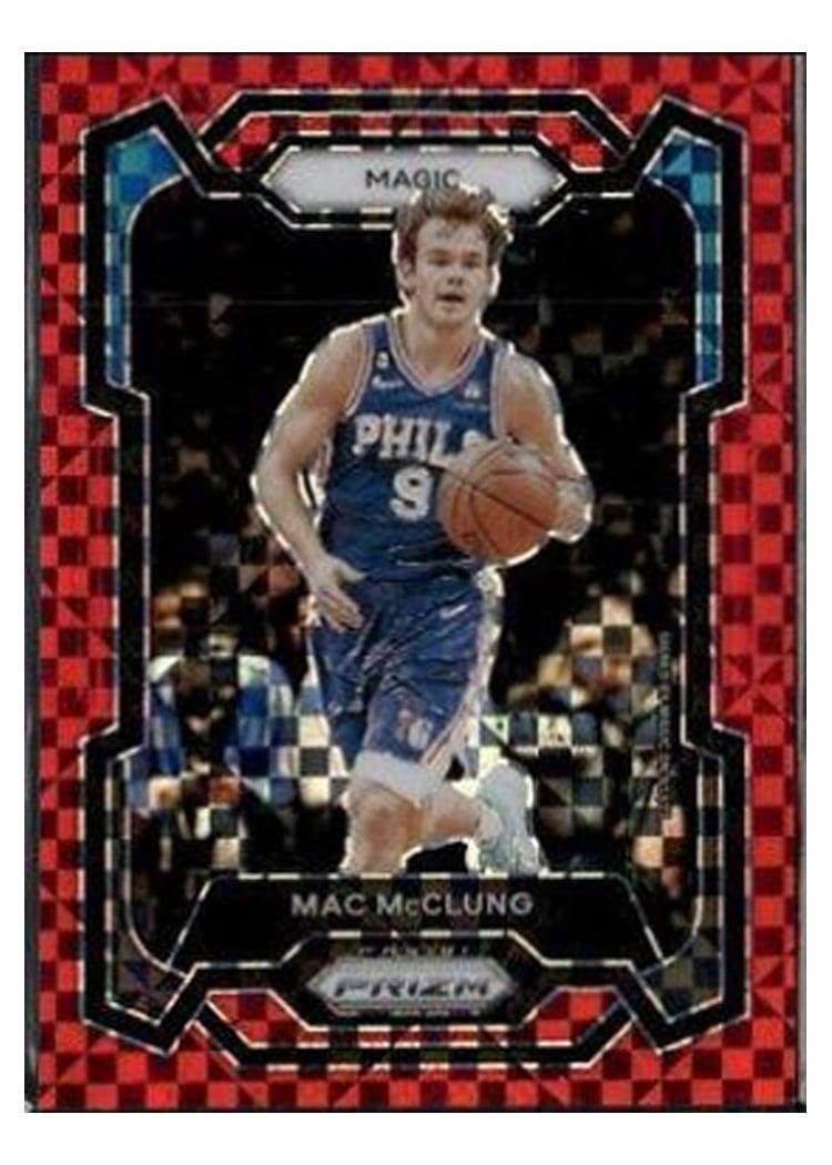 2023-24 Panini Prizm Base Set Mac McClung #258 card