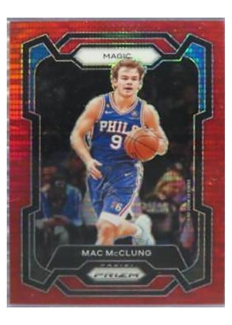 2023-24 Panini Prizm Base Set Mac McClung #258 card