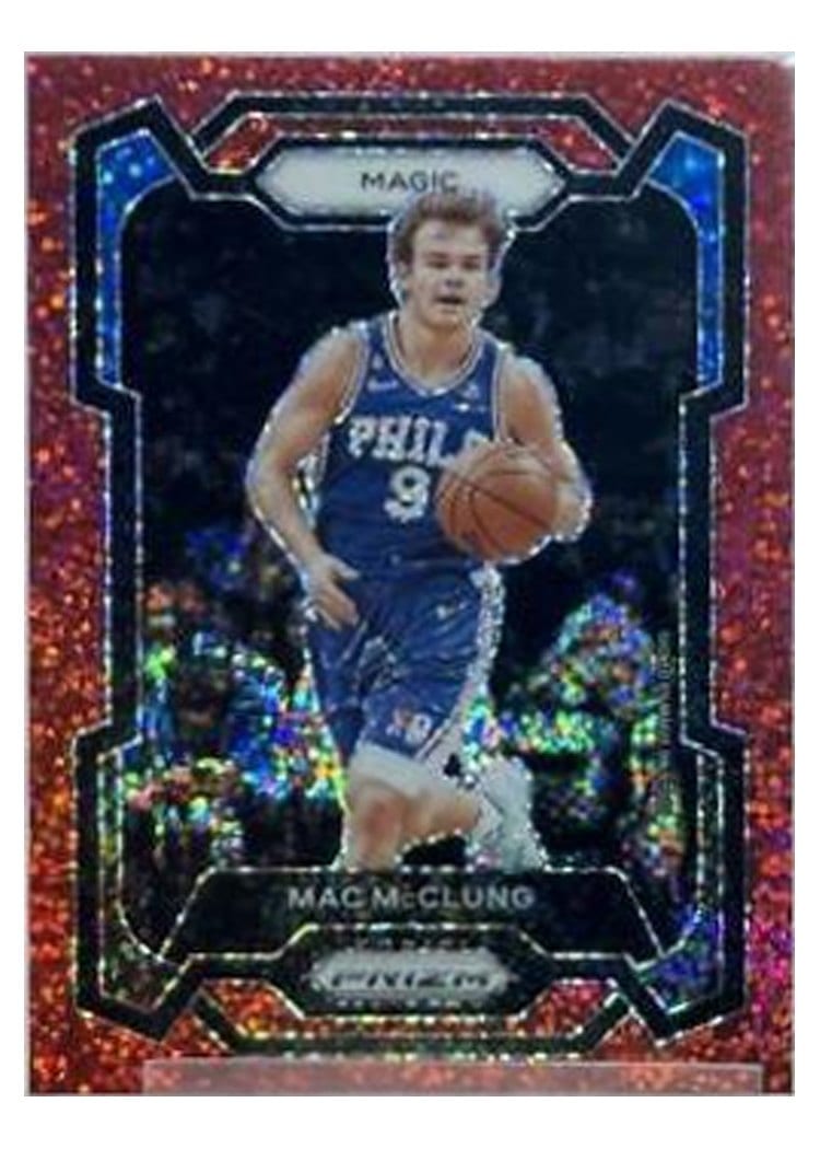2023-24 Panini Prizm Base Set Mac McClung #258 card