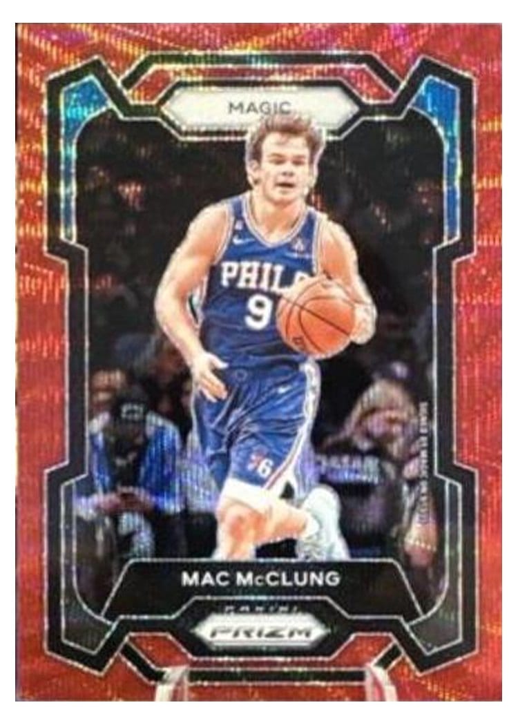 2023-24 Panini Prizm Base Set Mac McClung #258 card