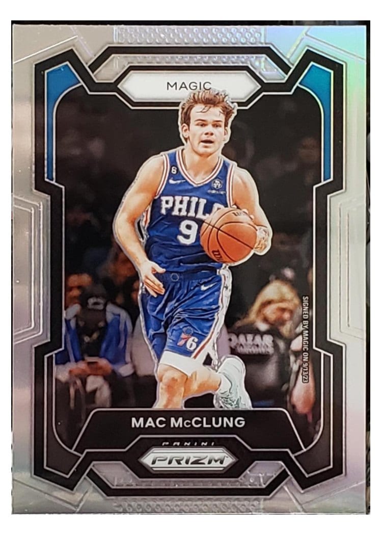2023-24 Panini Prizm Base Set Mac McClung #258 card