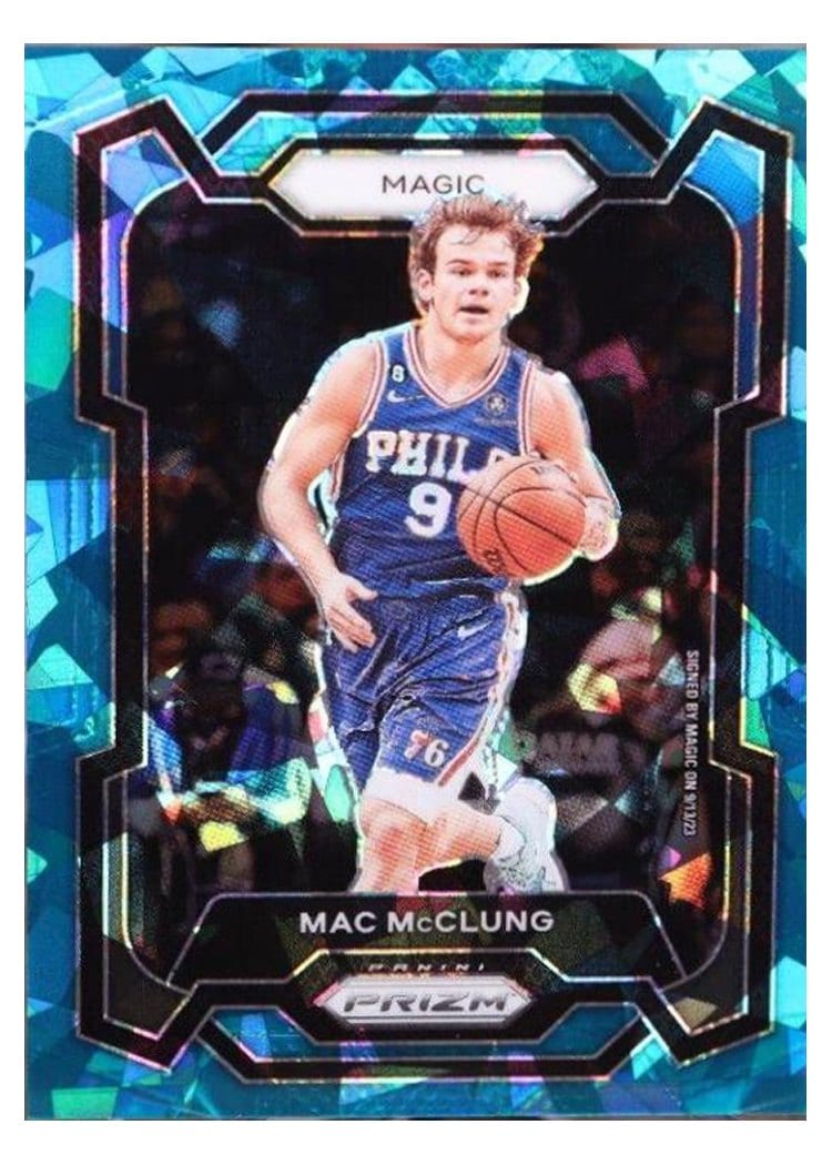2023-24 Panini Prizm Base Set Mac McClung #258 card