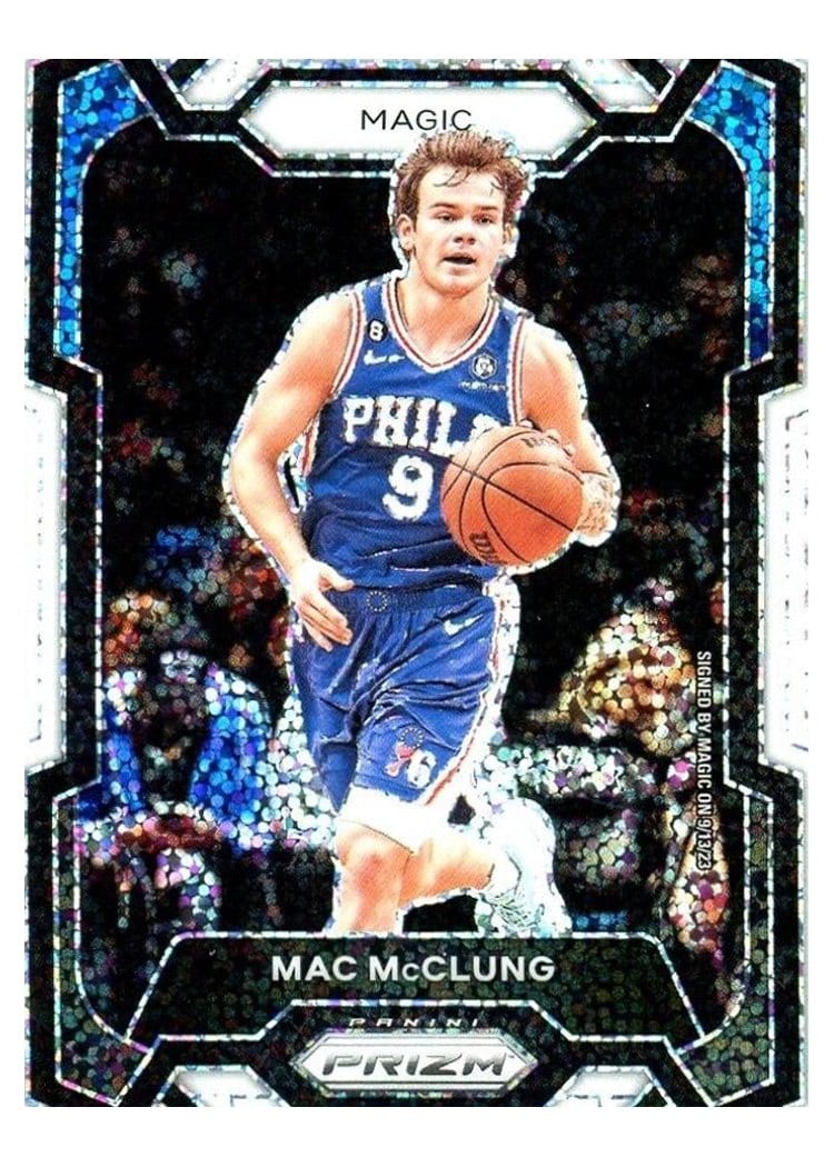 2023-24 Panini Prizm Base Set Mac McClung #258 card