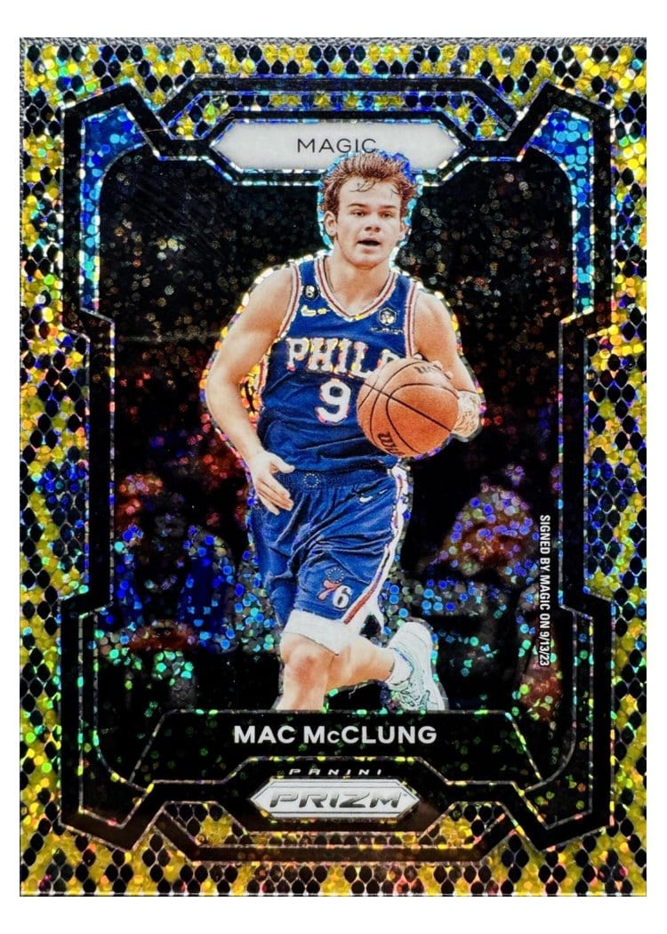 2023-24 Panini Prizm Base Set Mac McClung #258 card