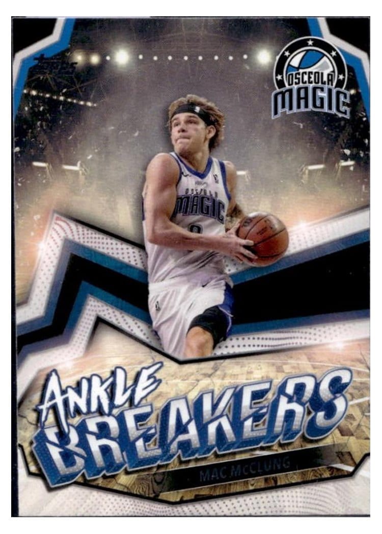 2023-24 Topps G League Ankle Breakers Mac McClung #AB-10 card