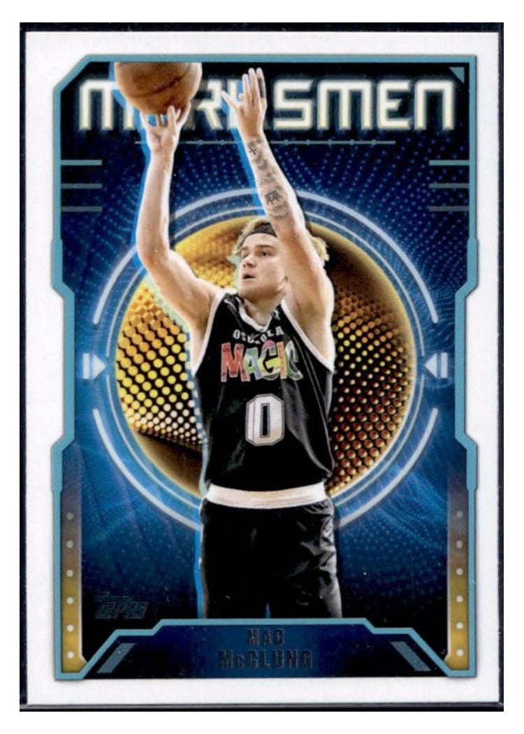 2023-24 Topps G League Marksmen Mac McClung #M-25 card