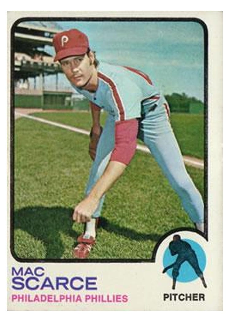 1973 Topps Mac Scarce #6 card