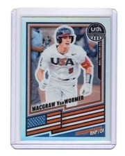 2026 Panini Stars and Stripes Prizm USA Macgraw VanWormer #129 card