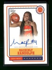 2024 Topps Chrome McDonald's All-American Event Autographs Mackenly Randolph #EA-MR card